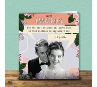 All You've Done Is Find Mistakes In Anything I Say - Funny Anniversary Card