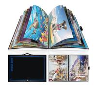 ALL4JIG Puzzle Storage Folder Keeper for Jigsaw Enthusiasts Puzzle Space Saving Organiser Accessories for Adults Holds 20 Puzzles, HD Film Pockets