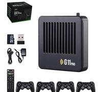 All8bit G11 Pro, All8bit G11 Pro 100000 Games, All8bit Game Console, G-11 Pro Game For Box, [4k + 256gb] With 2.4g Wireless Controllers,Plug & Play (64GB)