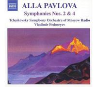 Vladimir Fedoseyev - Pavlova: Symphonies Nos. 2 & 4 - CD - US Import - NAXOS