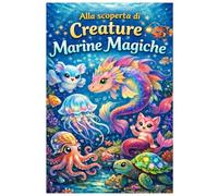 Alla scoperta delle creature marine magiche: Un libro da colorare multimediale con una storia e funzione di lettura audio in 5 lingue (DE, EN, ES, FR und IT) (The Fantasy Animals Series)