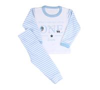 allaboutthebump Personalised Blue Planes Birthday Pyjamas When I Wake Up I Will Be... (Blue Stripe, 4-5 Years)