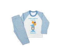 allaboutthebump Personalised Boy's Bear Balloon Birthday Pyjamas When I Wake Up I Will Be...