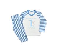 allaboutthebump Personalised Boy's Blue Bunny Birthday Pyjamas When I Wake Up I Will Be... (as8, age, 2_years, 3_years)