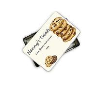 allaboutthebump Personalised Nanny's Sweet Biscuit Cookie Treat Tin for Mum | Nanny | Aunty (19.5cm x 12.5cm x 5.5cm) [Ideal Christmas, Mothers Day or Birthday Gift Present] Bits and Bobs