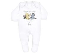 allaboutthebump Personalised Our First Mother's Day Giraffe Classic Pooh Bear Mummy & Child Baby Clothing [Baby Vest or Babygrow] 100% Cotton Girls Boys Unisex Love Mum (Babygrow: White, 6-9 Months)