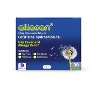 Allacan Cetirizine 10mg Pk30