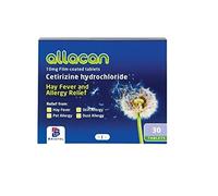 Allacan Cetirizine Hayfever Allergy Tablets (30 Tablets x 18 Packs)
