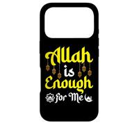 Allah Is Enough for Me Islamic Lantern Ramadan Design Case for iPhone 17 Pro