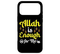 Allah Is Enough for Me Islamic Lantern Ramadan Design Case for iPhone 17 Pro Max