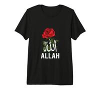 Allah Names in Arabic, Alhamdulillah Muslim, ya Allah Islam Premium T-Shirt