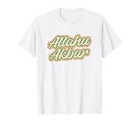 Allahu Akbar Value Graphic T-Shirt, Men, White, S
