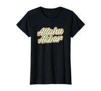 Allahu Akbar Value Graphic T-Shirt, Women, Black, L