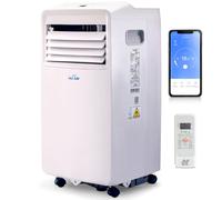 ALLAIR Portable Air Conditioner 3-IN-1 5000 BTU, Dehumidifier, Cooling Fan - WiFi Smart APP, Weekly Timer, Cooling in 10 Minutes,Temperature 17°C - 35°C, Remote Control and Accessories Included
