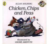 Allan Ahlberg Chicken, Chips & Peas Paperback Book Allan Ahlberg Multicolor