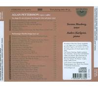 ALLAN PETTERSSON: THE COMPLETE SONGS NEW CD