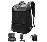 ALLANDWELL Vacuum Backpack Travel, Vacuum Compression Backpack, 60L Expandable Carry-On | Space-Saving Travel Bag with TSA Lock, Water Resistant