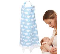 ALLATFEDING DISCRIET BLANKET,NALLAUS BLANKET | 360 Degree Blanket Cotton Apron for Breastfeeding - Machine Washable Shopping Basket Cover, Polyval Seat Canopy