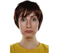 ALLAURA ñ Morty Costume Short Brown Wig Shaggy Costume Men, Mens Shaggy Wig 60s Wigs Mod Sonny Austin for Adults ñ Mens Halloween Wig