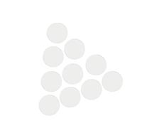 Allayu 10pcs 1mm Thick Flat Mineral Glass Watch Replacement Parts Sl nd Practical Watchmaker Supplies Clear Wine, Clear, 17.5