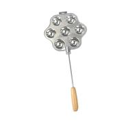 Allayu 7 Holes Cupcake Maker Comfortable Grip For Pastry Making Tool Baking Cupcakes And Sweet Treats At Home Egg Tart Maker Pies Making Tool With Long Handle