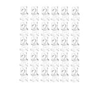 Allayu Aquarium Cover Clips Set Crafted Sturdy ABS Assurance Of Safety While Handling Aquarium Covers During Feeding And Maintenance Fish Tank Glass Lid Clip Pipe Holder Clips Clear, Clear, for 15mm