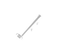 Allayu Aquarium Feeder Tube Prevents Waste While Simplifying Feeding Routine With Glass Structure For Long Term Shrimp Feeding Tube Aquarium Accessories, Clear, 20cm