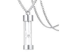 Allayu Ashes Pendant Teardrop Necklace With Keepsake Memorial For Those Who Have Passed Or To Place Hair Cremation Jewelry Urn Pendant Stainless Steel Urn Keepsake Cremation