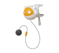 Allayu Automatic Cat Teaser Training Exercise Ball Toy For Cats Indoor Interactive Fun Activity Automatic Cat Toy Is Made Of ABS To Withstand Most Enthusiastic Play Sessions. Interactive Toy's Compact