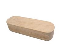Allayu Beech Wood Handcrafted Tailors Clapper Expert Pressing Seam Setting And Achieving Professional Creases Handcrafted Wooden Seam Sewing Flattening Tool Sewing Creases, 24x5.5x4cm PinHolder
