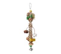 Allayu Budgie Gnawing Bite Cockatiel Parakeet Accessory Multi Layer Features Promoting Healthy Chewing And Climbing Opportunities Bird Toy Hanging Bird Chewing Molar Toys