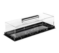 Allayu Cake Display Tray Bakery Display Case Serving Stand Acrylic Pastry Serving Stand Food Refrigerated Cake , A