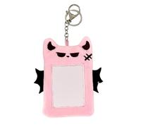 Allayu Cartoon Plush Card Holder Protective Cover Kawaii Korean ID Card Sleeve 3 Inch Kpop Photocard Holder Korean Cardholder