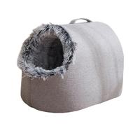 Allayu Cat House Cozy Plush Sleeping Bed Puppy Warm Cave Nest Soft Indoor For Small Dogs And Kittens At Home Small Dog House Kennel Sleeping Bed Pet Supplies