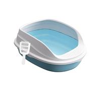 Allayu Cat Litter Tray Open Top Cat Litters Box High Sides Large Elevates Indoor Cats Litter Pan Experience Delivering Functional Solutions Tray Kitty Toilette Sand Box Container