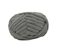 Allayu Chunky Wool Yarn Arm Knitting Soft DIY Creating Warm Blankets Baskets and Pet Beds with Ease Chunky Yarn Features Unique Texture Soft Crocheting Cushion Rug Making, Deep Gray, 25.6 m
