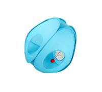 Allayu Collapsible Cat Tunnel Tent Interactive Toys Safe And Fun Environment For Indoor Kittens To Easy Carrying And Storage. There Is Also Equipped With Cat Teasing Ball For Interactive Toy