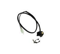 Allayu Compact Universal Motorcycle Kill Switch Compatible With ATV Horn Button For Handlebar Applications Easy To Install Headlight Fog Light Horn ON Off Start Kill Switch