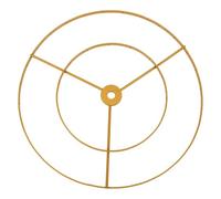 Allayu Durable Iron Light Shade Rings For Restoring Old Lamps Nostalgic Addition To Space Sturdy And Lightweight To Lampshade Frame Ring Rack Support Stand Bedroom, 35cm