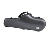 Allayu Durable Saxophone Carrying Case With Shoulder Strap Musicians Safeguarding Alto Saxophones While Traveling Alto Saxophone Handheld Bag Organiser Soft Cotton Foam Padding, gray, 62x24x14cm