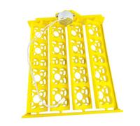 Allayu Egg Incubator Tray Automatic Egg Turner Chicken Efficient Portable Best Tool Hatching 16 Eggs Lightweight Breeder Incubator Tray Poultry Hatching Machine Tool , AC12V , 32.5x29x12cm