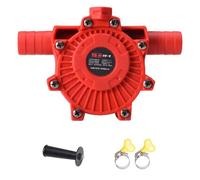 Allayu Electric Drill Water Pump Efficient Quick Pumping Speed Self Priming Hand Transfer Pump Low Noise Suitable for Outdoor Applications Electric Water Oil Transfer Hand Drill, Style A