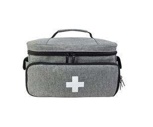 Allayu Emergency Organizer Box Supplies with Waterproof Ample Storage Space Home Travel and Fitness Not Easy to Fall. First Aid Kits Organizer Bag with Smooth Zipper