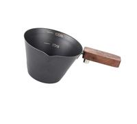 Allayu Espressos Cup Coffee Measuring Jug with Comfortable Handle Designed for Easy Carrying There are Scale Lines Inside Cup to Facilitate Control of Proportion