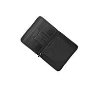 Allayu File Folder Briefcase Meeting Records Folder Large Capacity Storage for Organizing Office Supplies and Papers Business Portfolio with Zipper Notebook