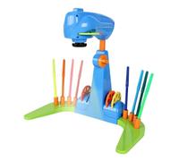 Allayu Graffiti Children Projection Drawing Toys Fun Learning Experience Using Kids Drawing Projector Educational Toys Gifts Portable Trace and Draw Projector Painting Toy