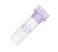 Allayu Hair Dye Comb 180ml Offers Easy Application Using Roots Comb Applicator Bottle With Clear Graduated Scale For Best Results Roots Applicator Bottle For Home Salon 180ml, Violet, 17.1x6.4x4.6cm
