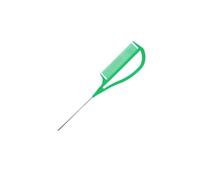 Allayu Hair Styling Comb Teasing Wide Tooth Pick Lift And Volume Adding Curly Glue Weave Brush Option Detangling Hair. Made With Both Heat And Chemical Resistance. Designed With, Green, 26.3x5.5cm