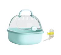 Allayu Hamster Carrier Cage Adventure Loving Pet Owners Travel Easily With Small Animals Outside Providing Safe And Comfortable Environment For Pet Small Animal Carrier Cage Provides Ample Space For