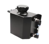 Allayu High-Performance Heat Sink Overflow Tank Universal Coolant Overflow Tank 2L Keeps Engine Running Smoothly And Efficiently Heat Sink Coolant Recovery 2L, Black, 168x85x115mm
